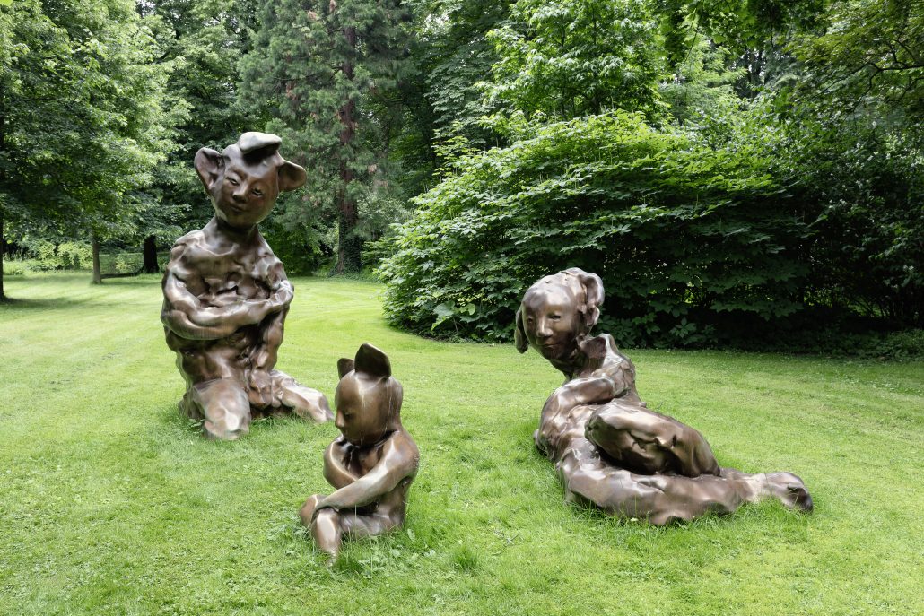 <em>Wilde Leute 3, 6</em> und <em>18</em>, 2025, Foto Johannes Raimann